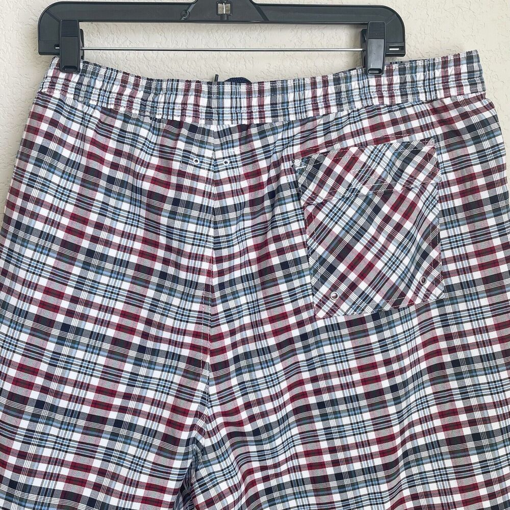 Brooks Brothers 346 Mens 41W Plaid Madras Shorts Preppy Cotton - Picture 6 of 10
